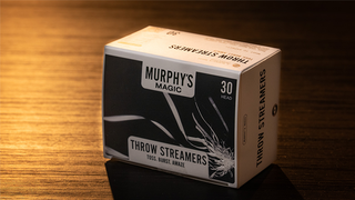 Throw Streamers 12 pk. (White / 30 Head) | Murphy's Magic