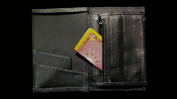 Mini Bombshell Wallet (Black Pebble) | CAHYO