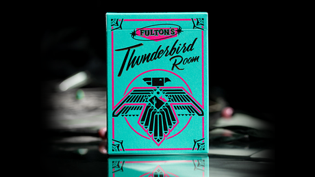 FULTON'S THUNDERBIRD ROOM TURQUOISE EDITION PLAYING CARDS