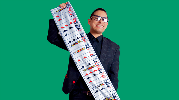 Mystery Card Streamer (Blue 4 of Hearts) | PlayTime Magic DEFMA