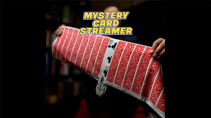 Mystery Card Streamer (Red 6 of Clubs) | PlayTime Magic DEFMA