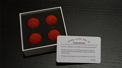 Shining Crochet Balls (Red) | JT Magic