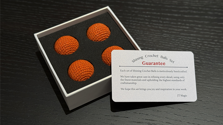 Shining Crochet Balls (Orange) | JT Magic