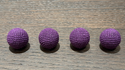 Shining Crochet Balls (Dark Purple) | JT Magic