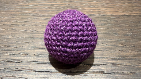 Shining Crochet Balls (Dark Purple) | JT Magic