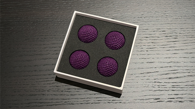 Shining Crochet Balls (Dark Purple) | JT Magic
