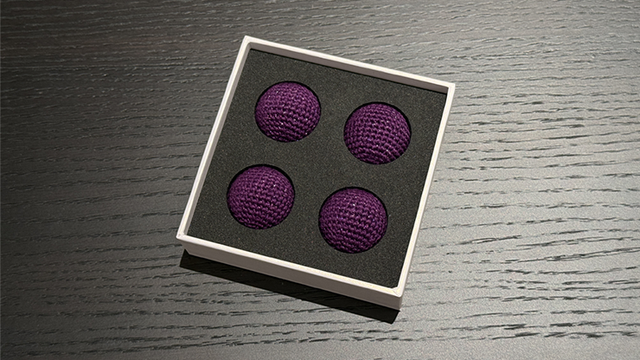 Shining Crochet Balls (Dark Purple) | JT Magic