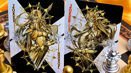 CHESS White Playing Cards | Hidden Light