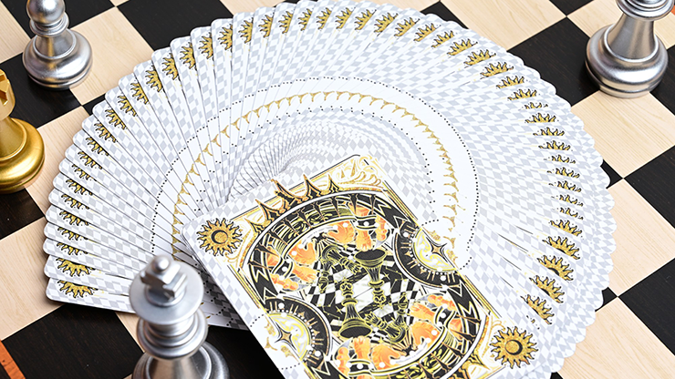 CHESS White Playing Cards | Hidden Light