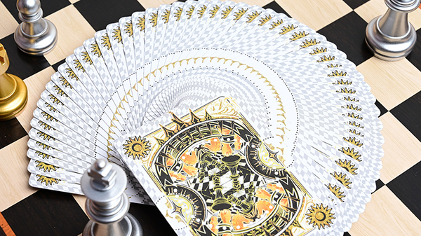 CHESS White Playing Cards | Hidden Light