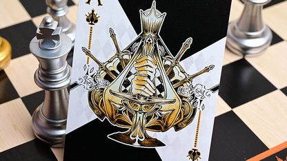 CHESS White Playing Cards | Hidden Light