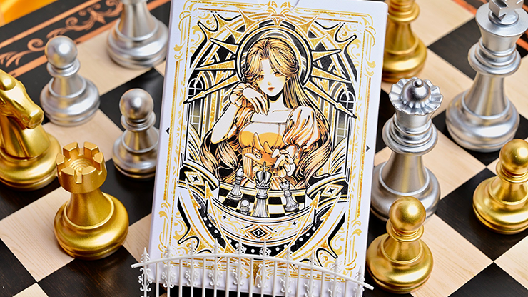 CHESS White Playing Cards | Hidden Light