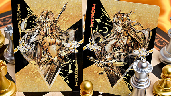 CHESS Black Playing Cards | Hidden Light