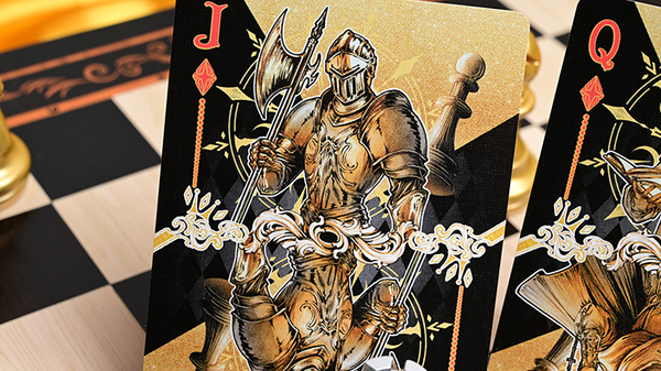 CHESS Black Playing Cards | Hidden Light