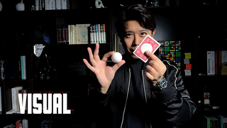 Ball on Card (Red) | Bond Lee & MS Magic