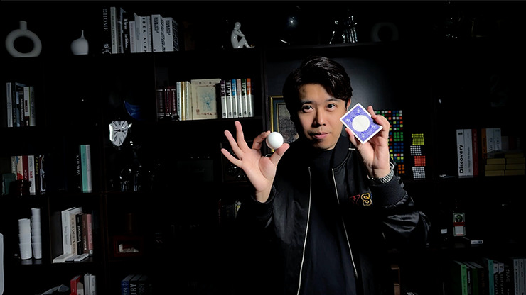 Ball on Card (Blue) | Bond Lee & MS Magic