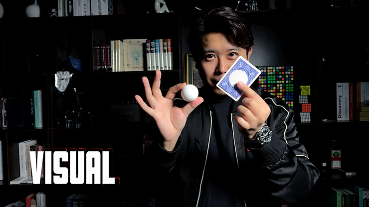 Ball on Card (Blue) | Bond Lee & MS Magic
