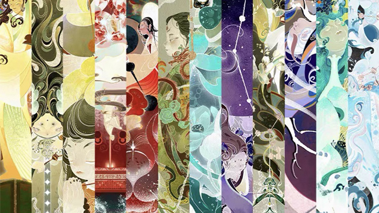 Pisces Playing Cards | WohStudio