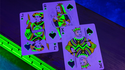 Bicycle Neon Rider Back Green-Glo Deck Playing Cards