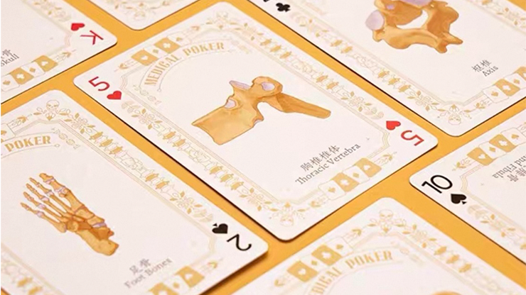 Medical Poker (White) Playing Cards