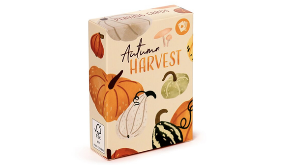 Autumn Harvest Playing Cards | Puckator UK