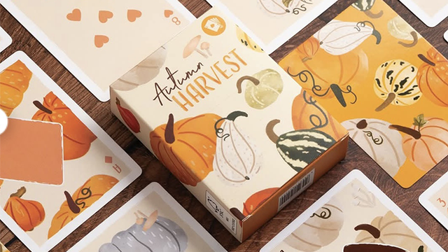 Autumn Harvest Playing Cards | Puckator UK