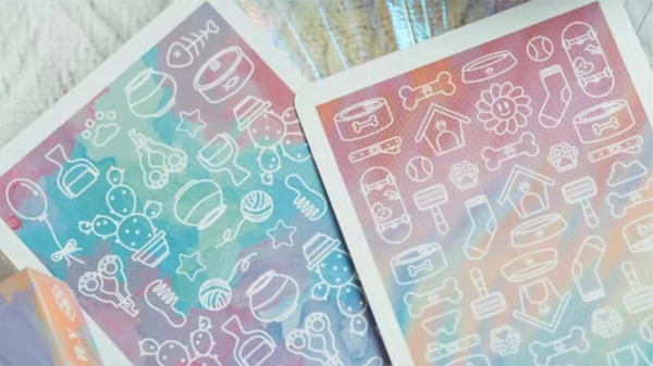 Kitten Diary - Colorful Edition Playing Cards | ACPC