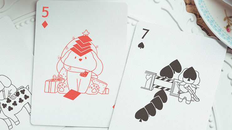 Kitten Diary - Colorful Edition Playing Cards | ACPC