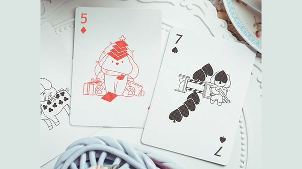 Puppy Diary - Green Limited Edition Playing Cards |