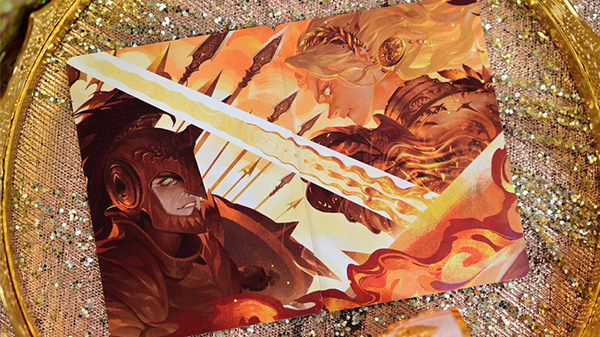 King Arthur V2 (Golden Dawn) Playing Cards | KING STAR