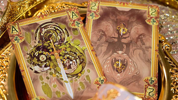 King Arthur V2 (Golden Dawn) Playing Cards | KING STAR