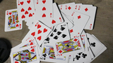 Mini Bicycle Cards (Green)