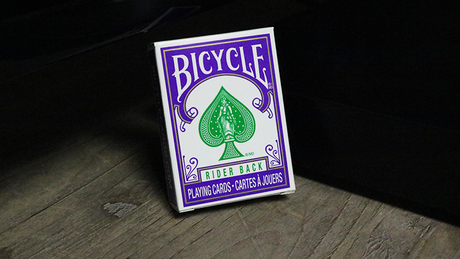 Mini Bicycle Cards (Purple)