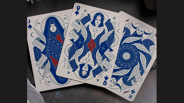 Celestial Noesis Playing Cards | Giovanni Meroni(Blue)