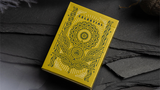 Celestial Valor Playing Cards | Giovanni Meroni(greenish yellow)