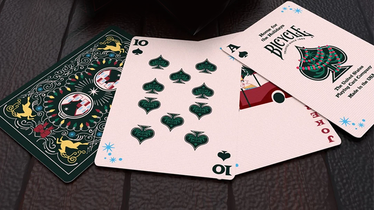 Bicycle Home for the Holidays Playing Cards | US Playing Cards