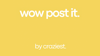 WOW Post-it | Craziest