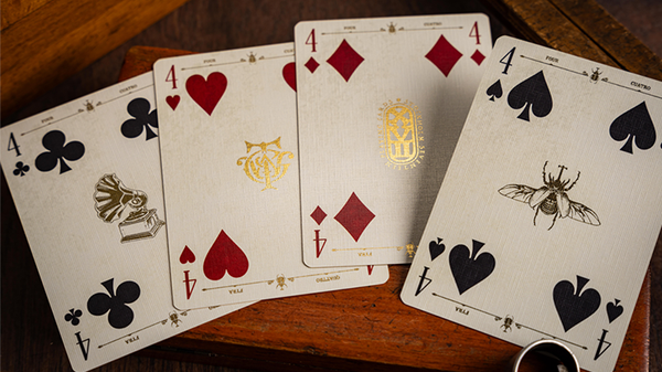 The Parlour Royale Legacy Edition (Gold Gilded) Playing Cards