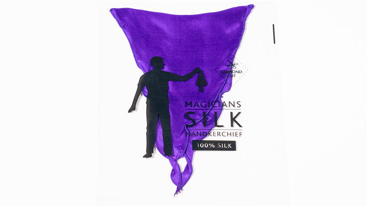 PRO SILK DIAMOND CUT PURPLE 6" | Murphy's Magic