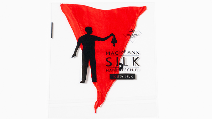 PRO SILK DIAMOND CUT RED 6" | Murphy's Magic