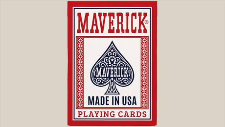Maverick Made in the USA (Red) Playing Cards