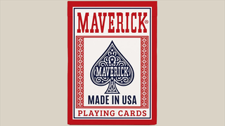 Maverick Made in the USA (Red) Playing Cards