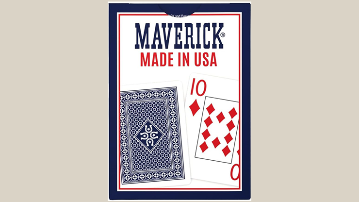 Maverick Made in the USA (Blue) Playing Cards