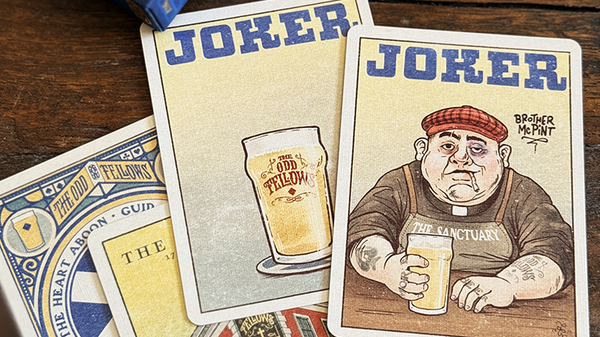 Odd Fellow Brother McPint Mini Playing Cards | Stockholm17