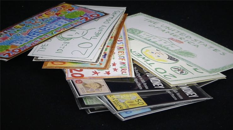 Instant Paper to Money Kid Version (Dollar) | Miguel Pizarro and Crazy Jokers