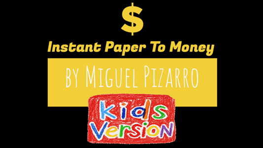 Instant Paper to Money Kid Version (Euro) | Miguel Pizarro and Crazy Jokers