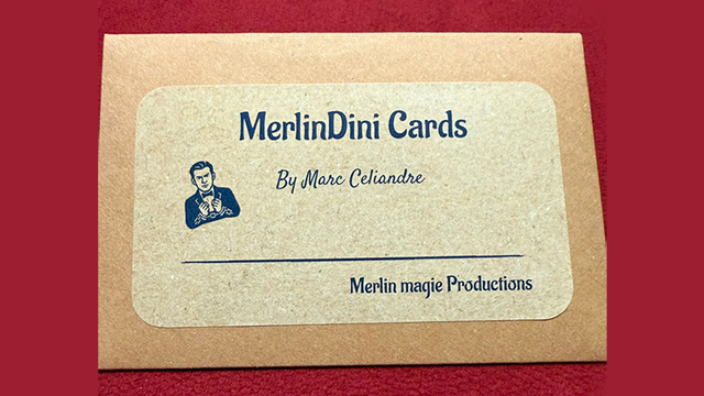 MerlinDini Cards (Blue) | Marc Celiandre