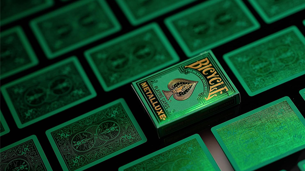 Bicycle Metalluxe Green Playing Cards | US Playing Card Co.