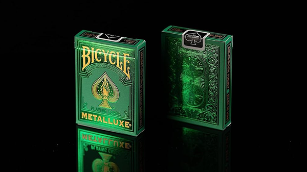 Bicycle Metalluxe Green Playing Cards | US Playing Card Co.