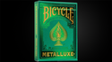 Bicycle Metalluxe Green Playing Cards | US Playing Card Co.
